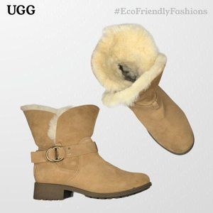 UGG Women´s Bodie Waterproof Chesnut Brown Winter Boots Size US 10